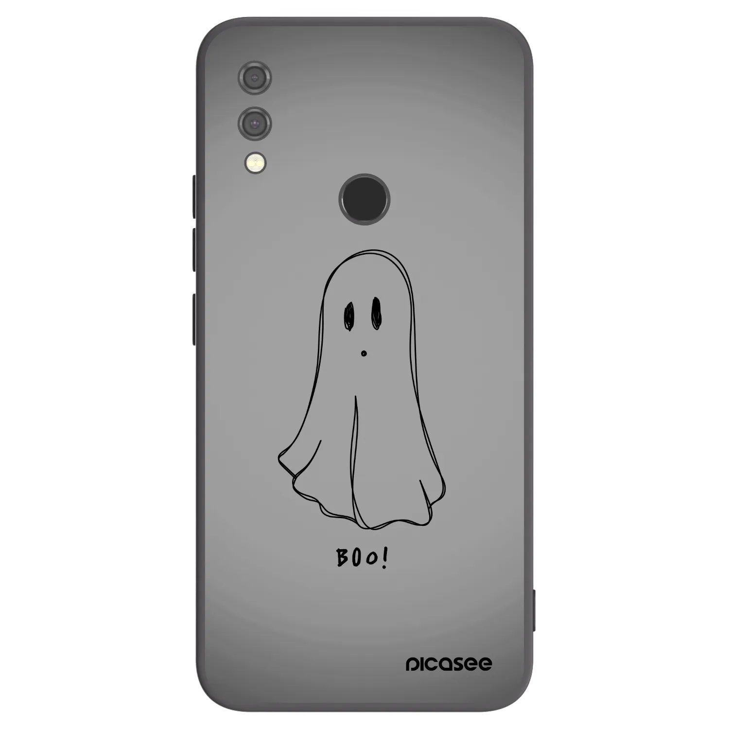 Picasee Xiaomi Redmi Note 7 Hülle - Schwarzes Silikon - Ghost