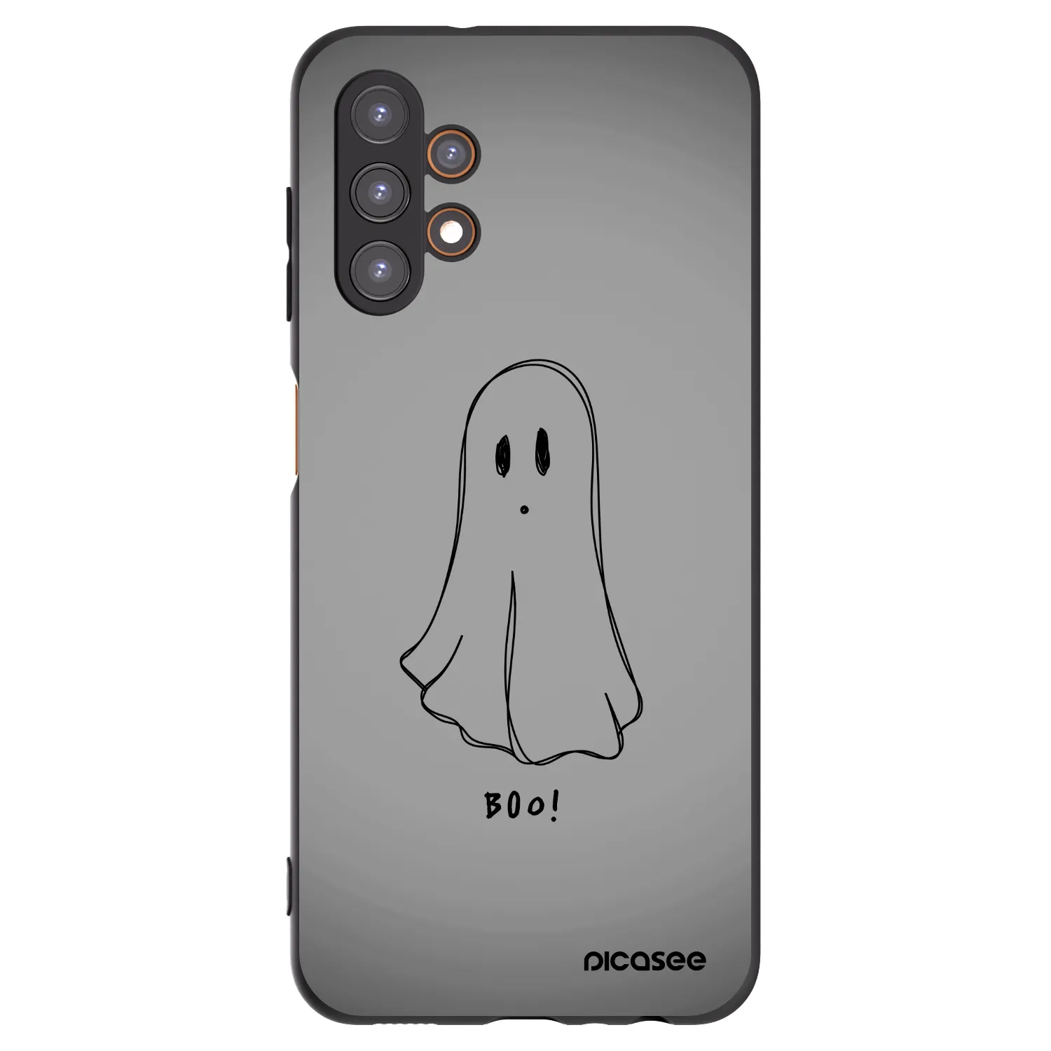 Picasee Samsung Galaxy A13 5G Hülle - Schwarzes Silikon - Ghost