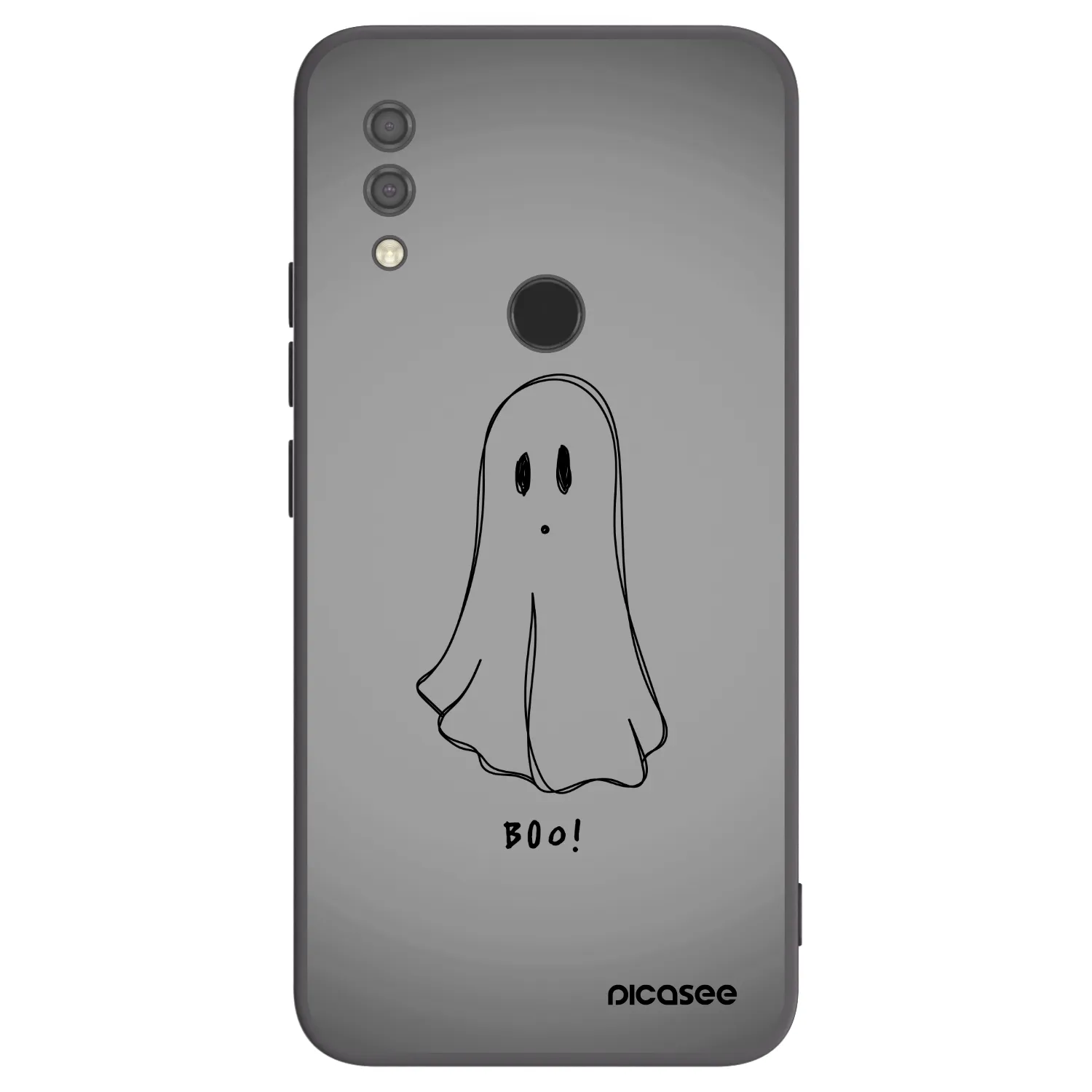 Picasee Xiaomi Redmi 7 Hülle - Schwarzes Silikon - Ghost