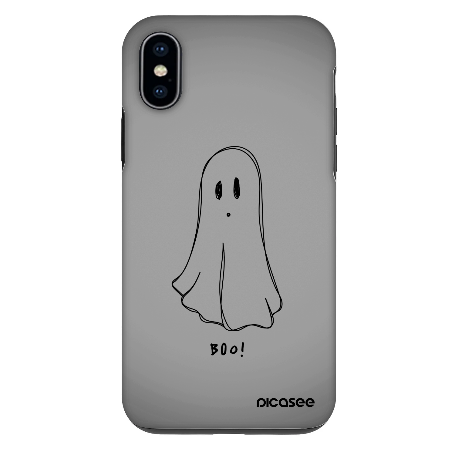 Picasee Fashion Case für Apple iPhone X/XS - Ghost