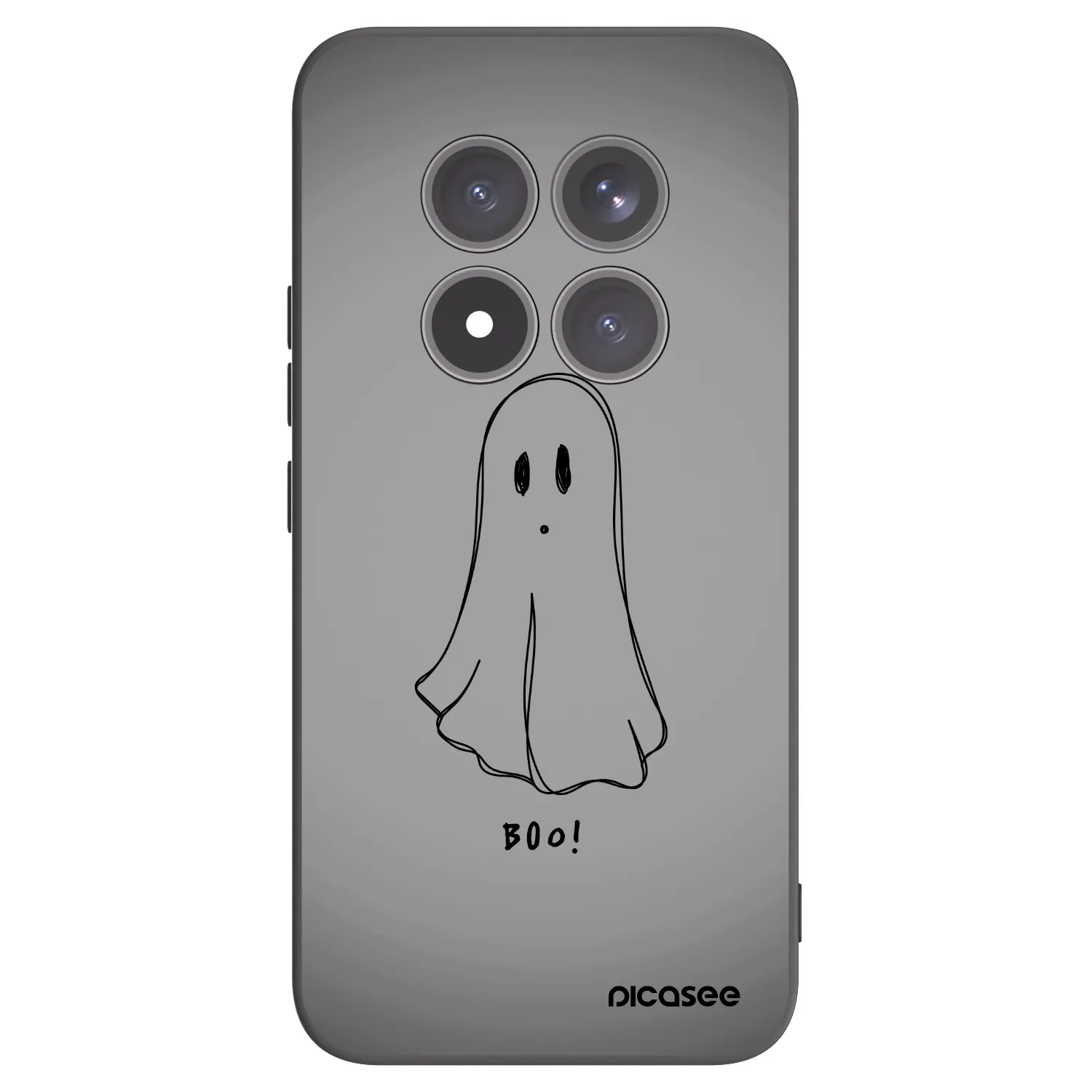 Picasee Xiaomi Redmi Note 15 Pro+ Hülle - Schwarzes Silikon - Ghost