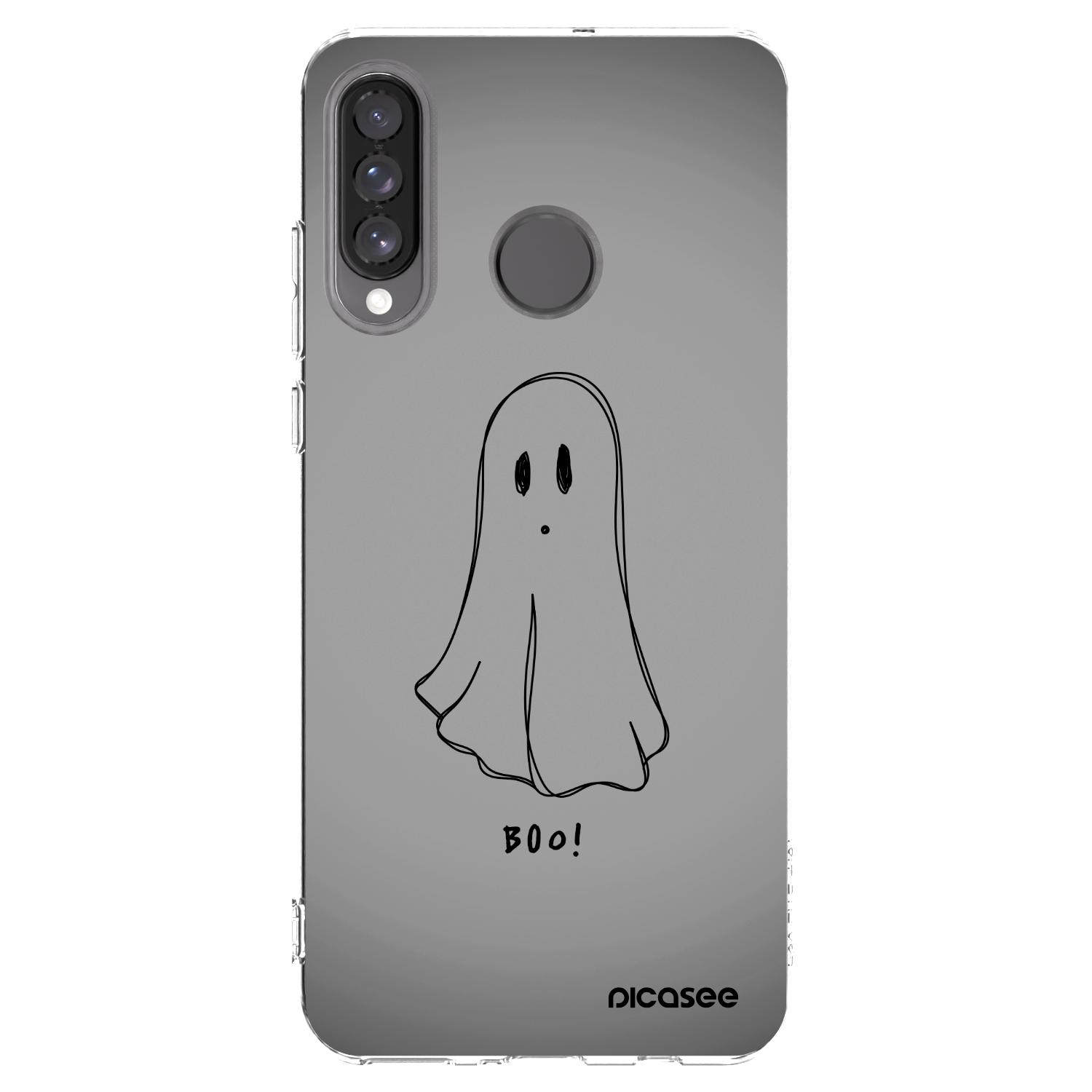 Picasee Huawei P30 Lite Hülle - Transparentes Silikon - Ghost