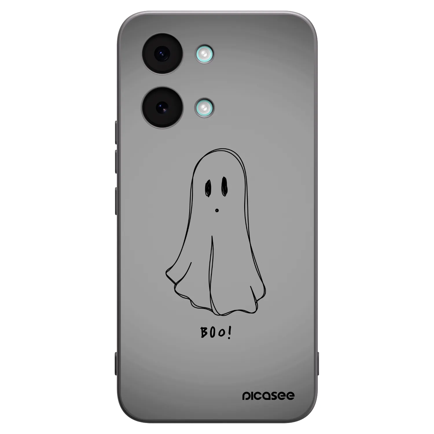 Picasee Xiaomi Poco X8 Pro Max Hülle - Schwarzes Silikon - Ghost