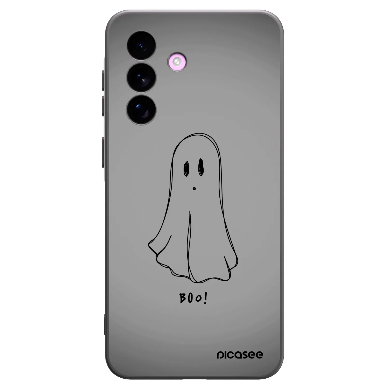 Picasee Samsung Galaxy A57 5G Hülle - Schwarzes Silikon - Ghost