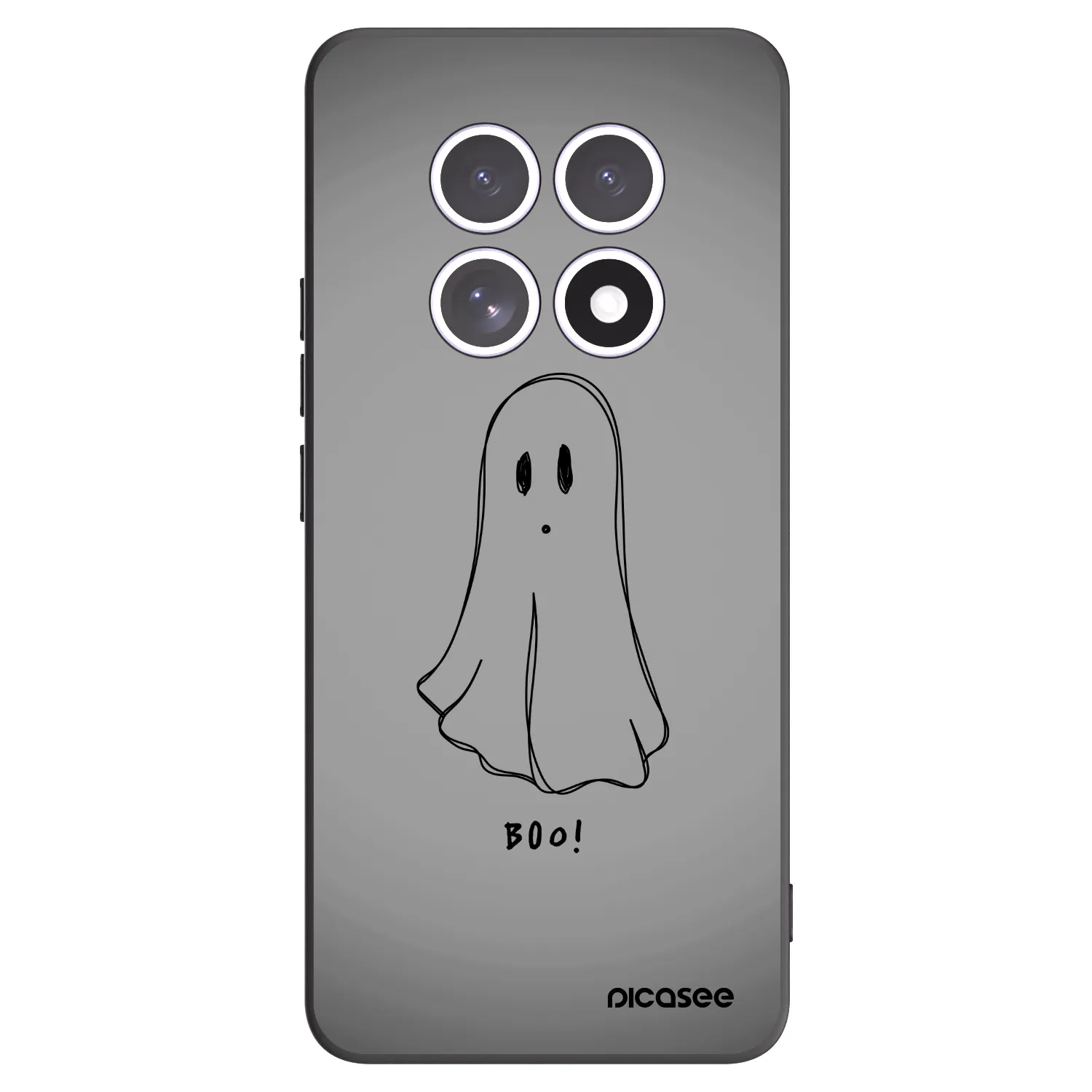 Picasee Xiaomi Redmi Note 15 5G Hülle - Schwarzes Silikon - Ghost