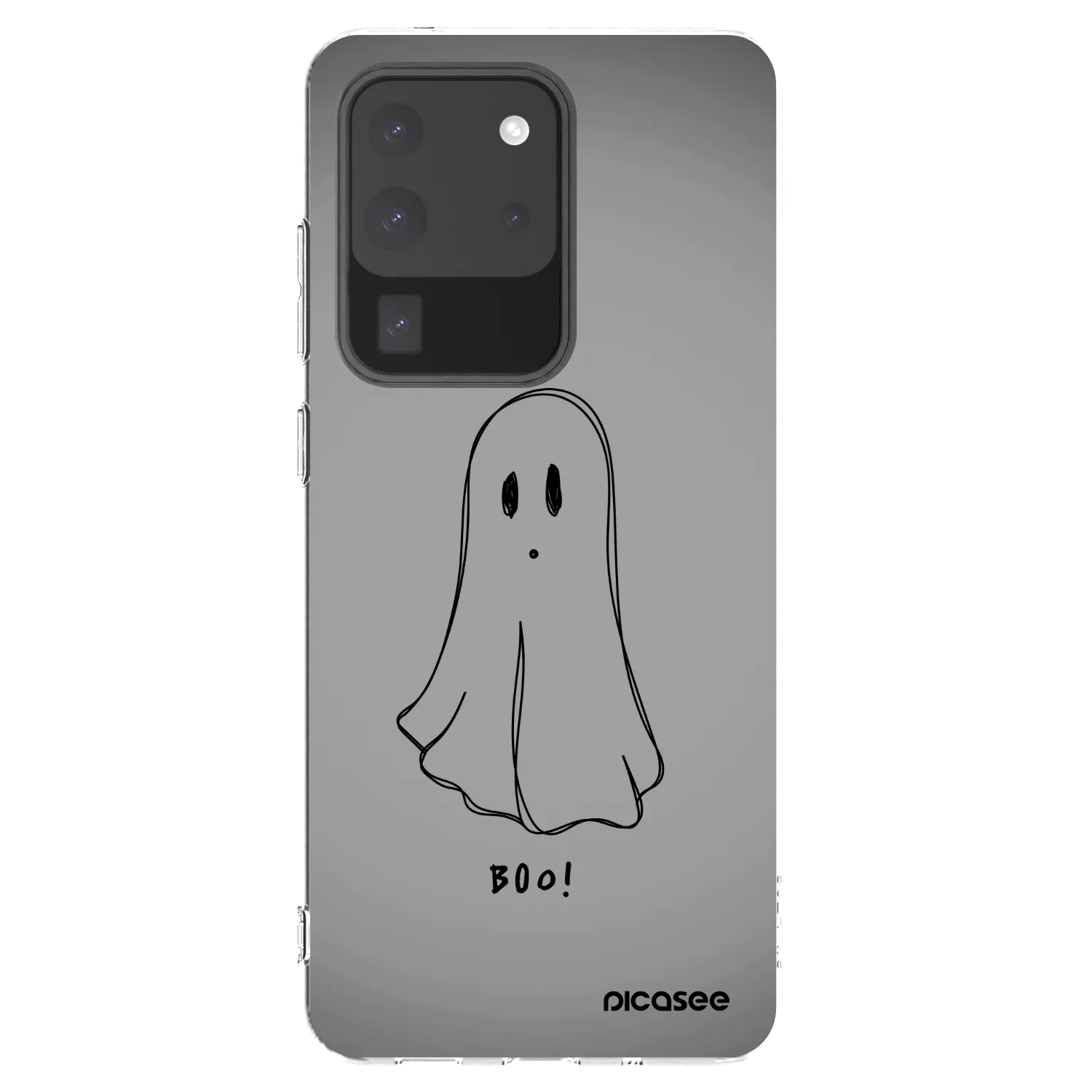 Picasee Samsung Galaxy S20 Ultra 5G G988F Hülle - Transparentes Silikon - Ghost