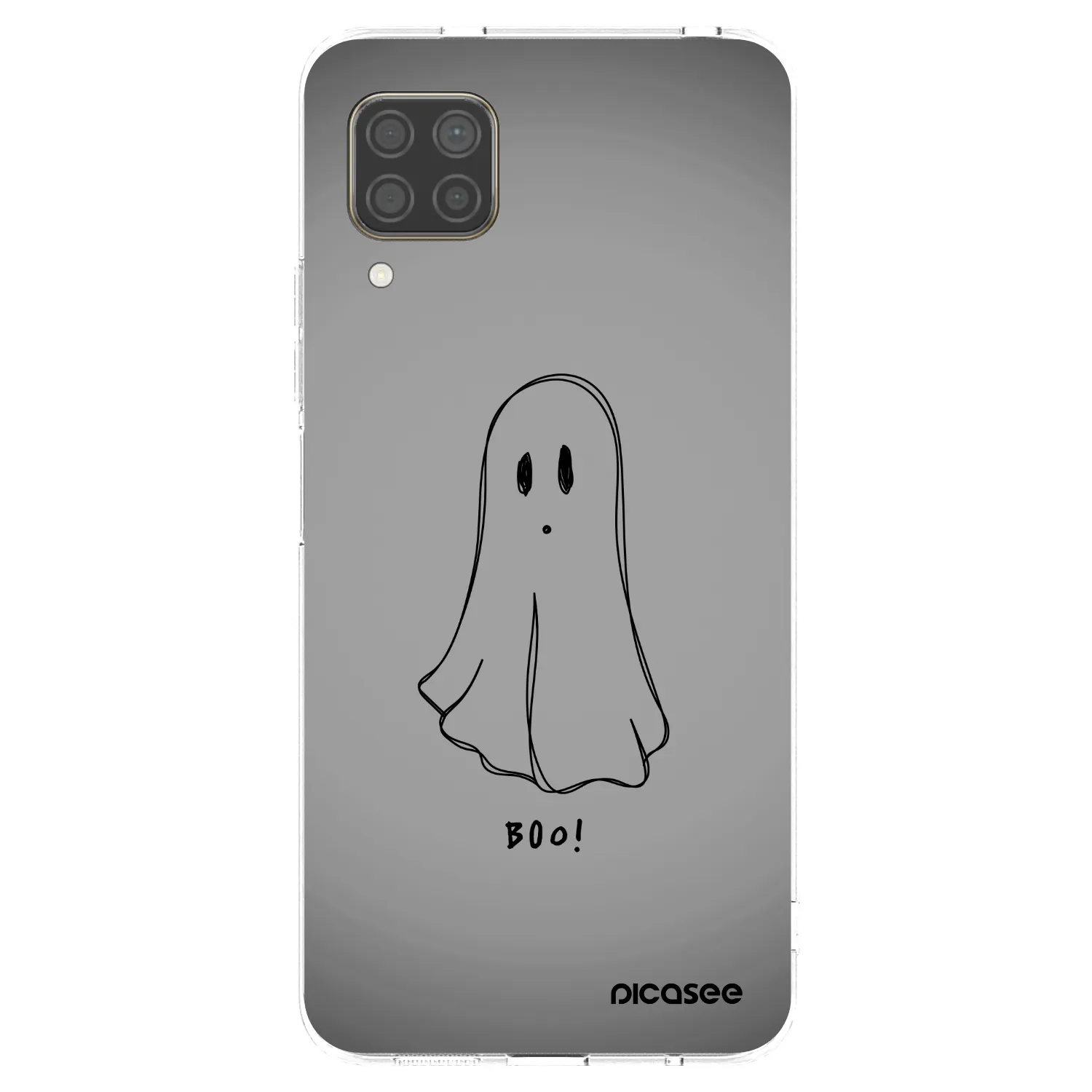 Picasee Huawei P40 Lite Hülle - Transparentes Silikon - Ghost