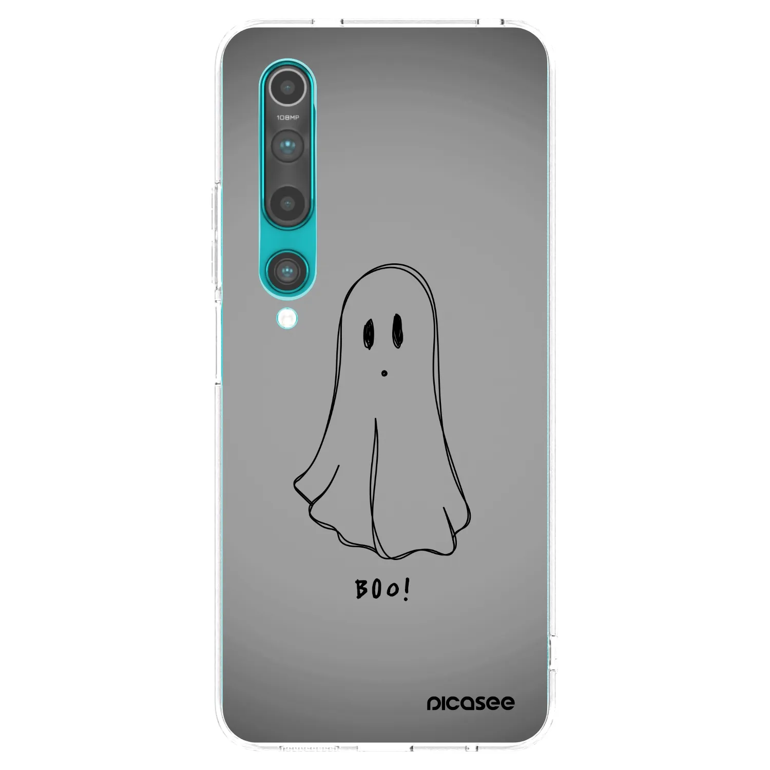 Picasee Xiaomi Mi 10 Hülle - Transparentes Silikon - Ghost