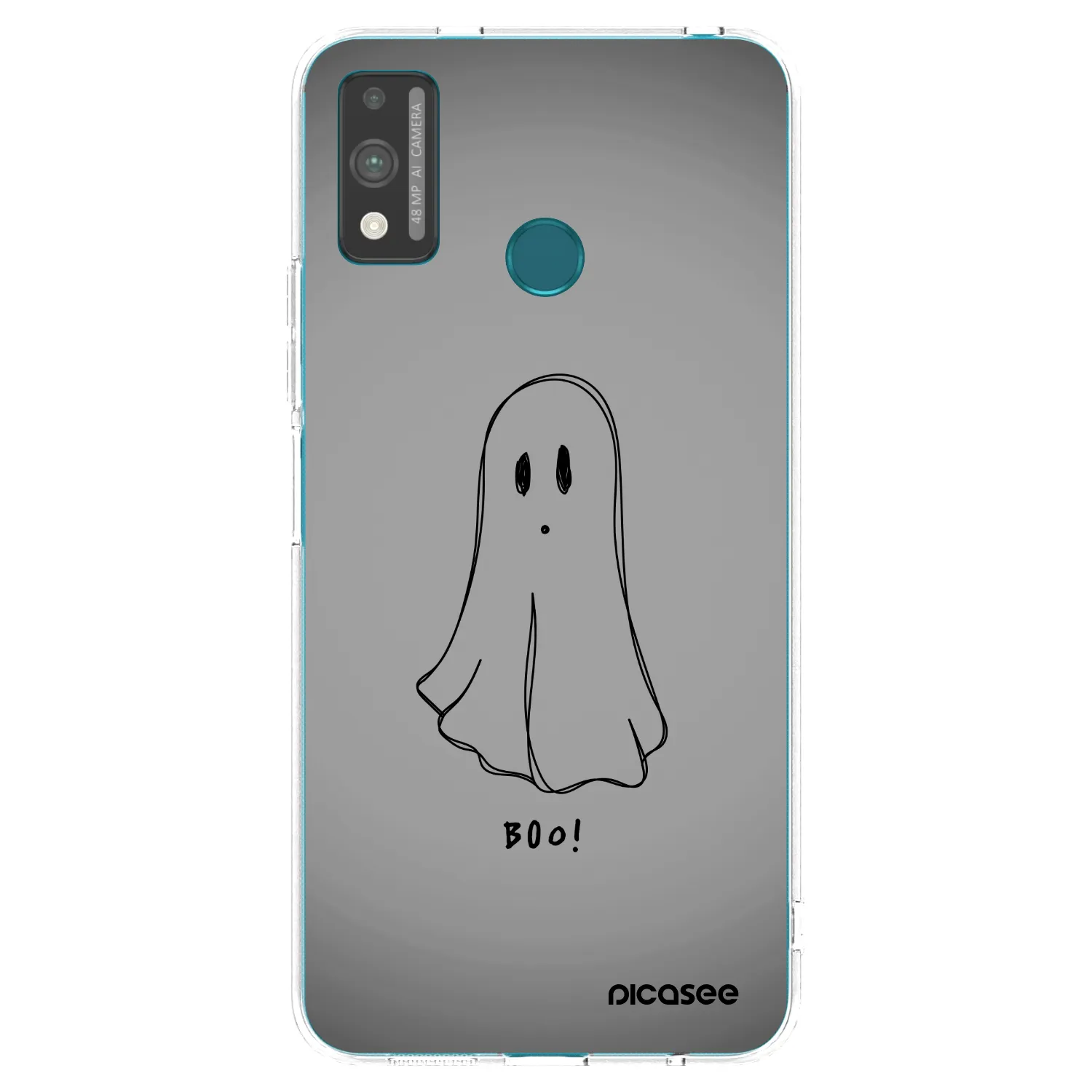 Picasee Honor 9X Lite Hülle - Transparentes Silikon - Ghost