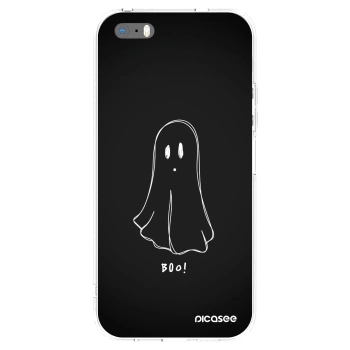 Apple iPhone 5/5S/SE Hülle - Transparentes Silikon - Ghost 2