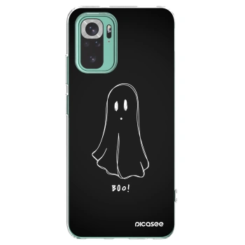 Picasee Xiaomi Redmi Note 10 Pro Hülle - Transparentes Silikon - Ghost 2