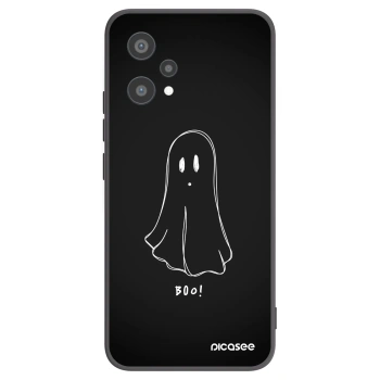 Picasee Realme 9 Pro 5G Hülle - Schwarzes Silikon - Ghost 2