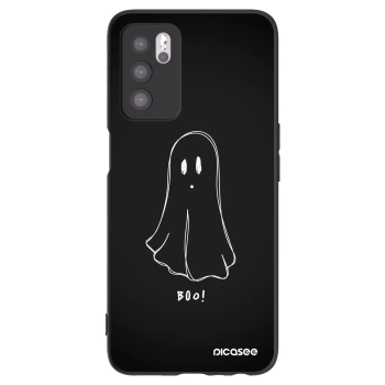 Picasee OPPO A16 Hülle - Schwarzes Silikon - Ghost 2