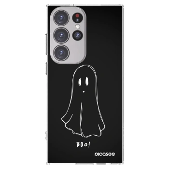 Picasee Samsung Galaxy S23 Ultra 5G Hülle - Transparentes Silikon - Ghost 2
