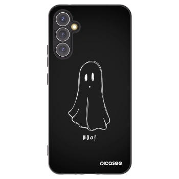 Picasee Samsung Galaxy A34 5G A346B Hülle - Schwarzes Silikon - Ghost 2