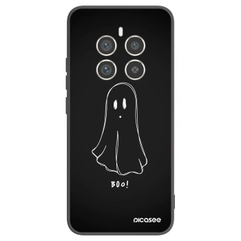 Picasee Realme 12 Pro 5G Hülle - Schwarzes Silikon - Ghost 2
