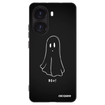 Picasee Xiaomi Poco X7 Pro 5G Hülle - Schwarzes Silikon - Ghost 2