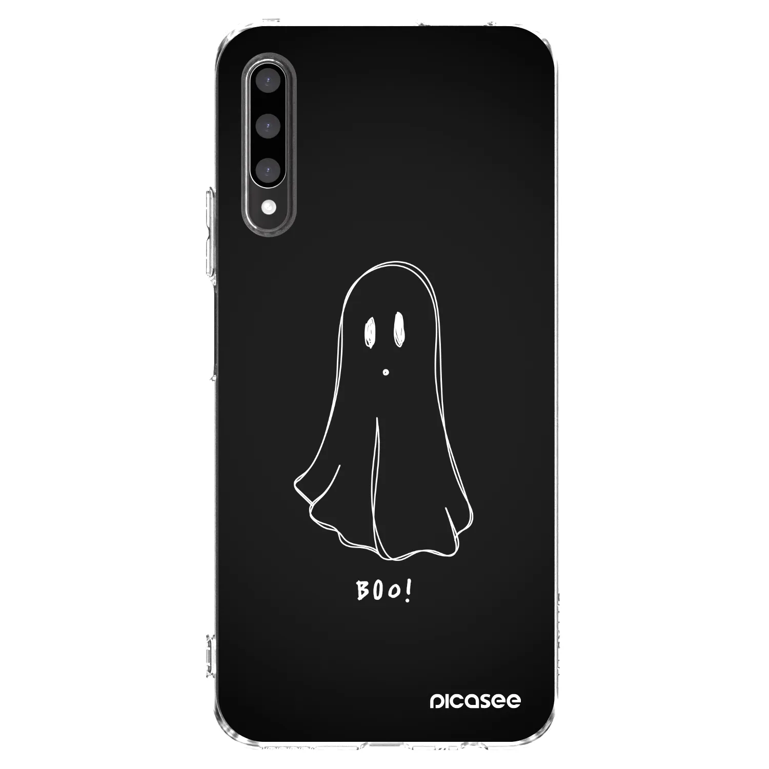 Picasee Honor 9X Pro Hülle - Transparentes Silikon - Ghost 2