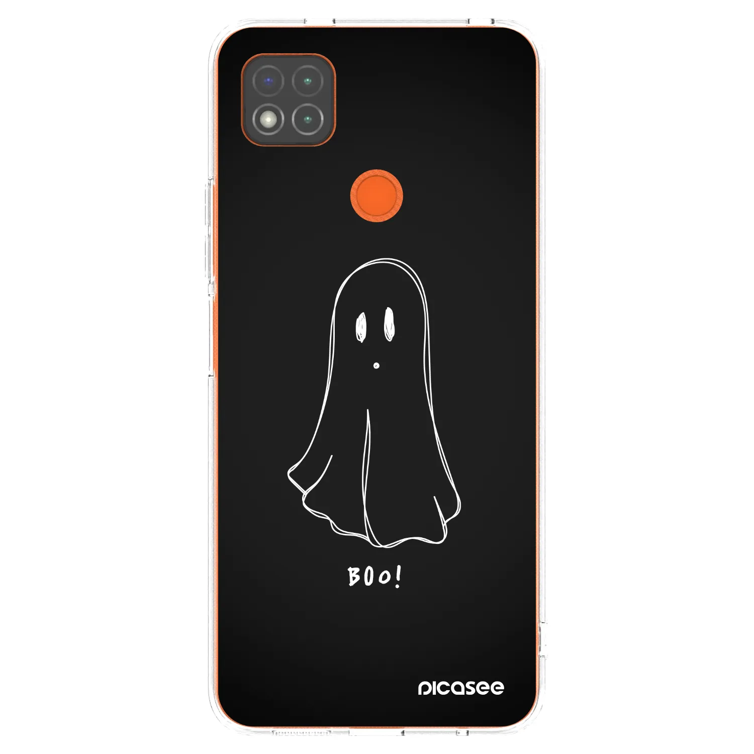 Picasee Xiaomi Redmi 9C Hülle - Transparentes Silikon - Ghost 2