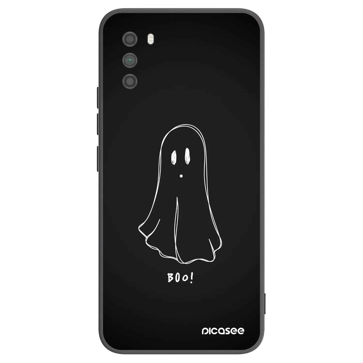 Picasee Xiaomi Poco M3 Hülle - Schwarzes Silikon - Ghost 2