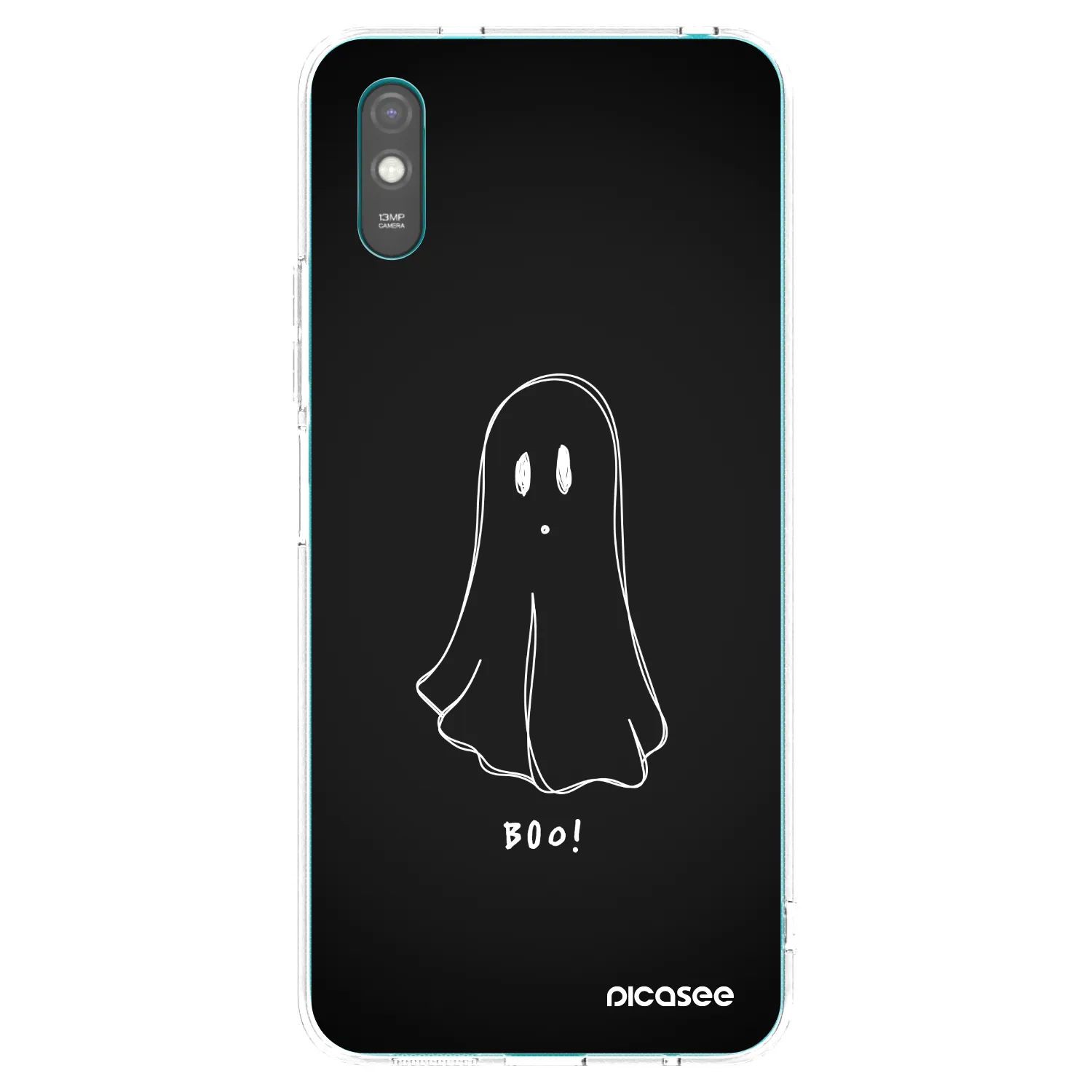 Picasee Xiaomi Redmi 9AT Hülle - Transparentes Silikon - Ghost 2