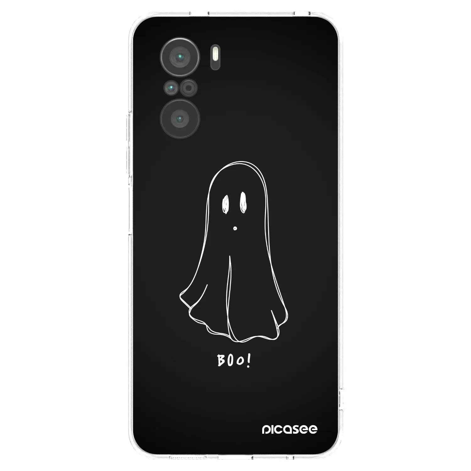 Picasee Xiaomi Poco F3 Hülle - Transparentes Silikon - Ghost 2