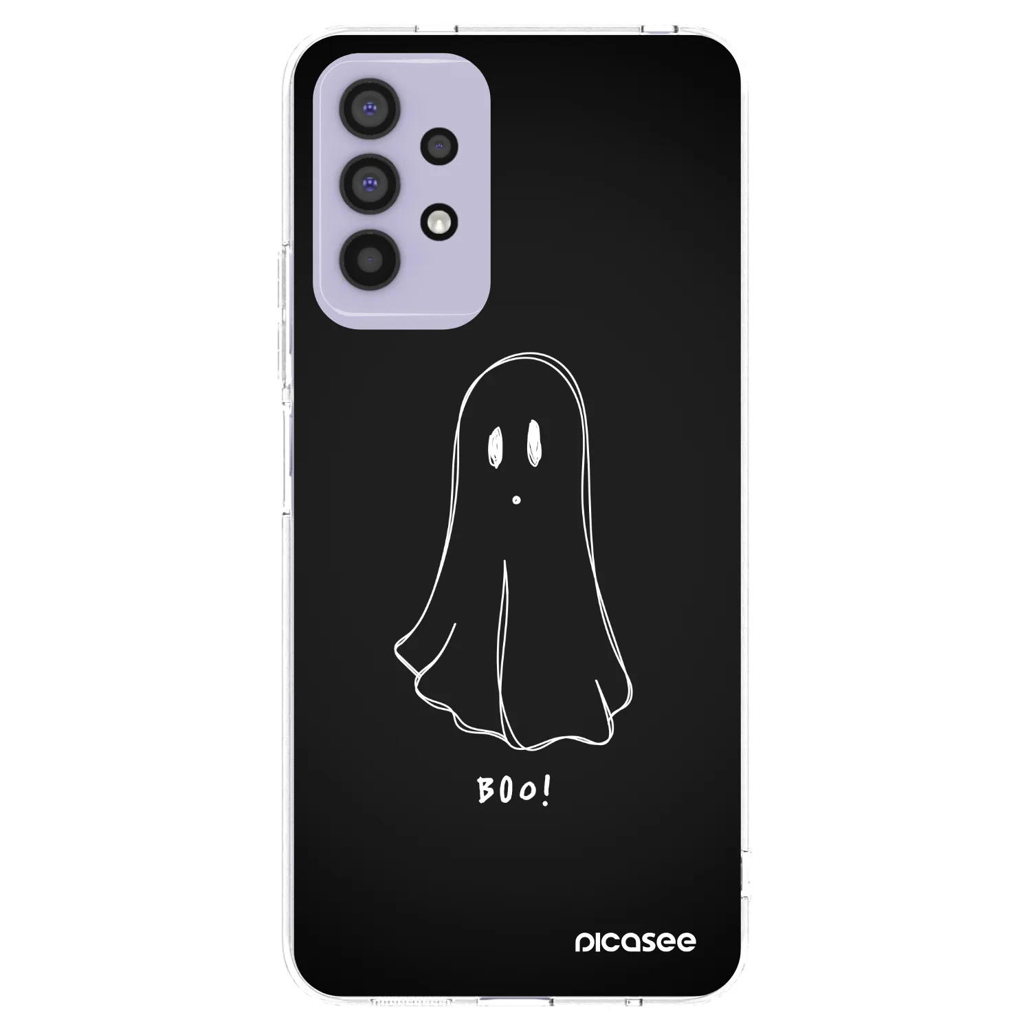 Picasee Samsung Galaxy A32 4G SM-A325F Hülle - Transparentes Silikon - Ghost 2