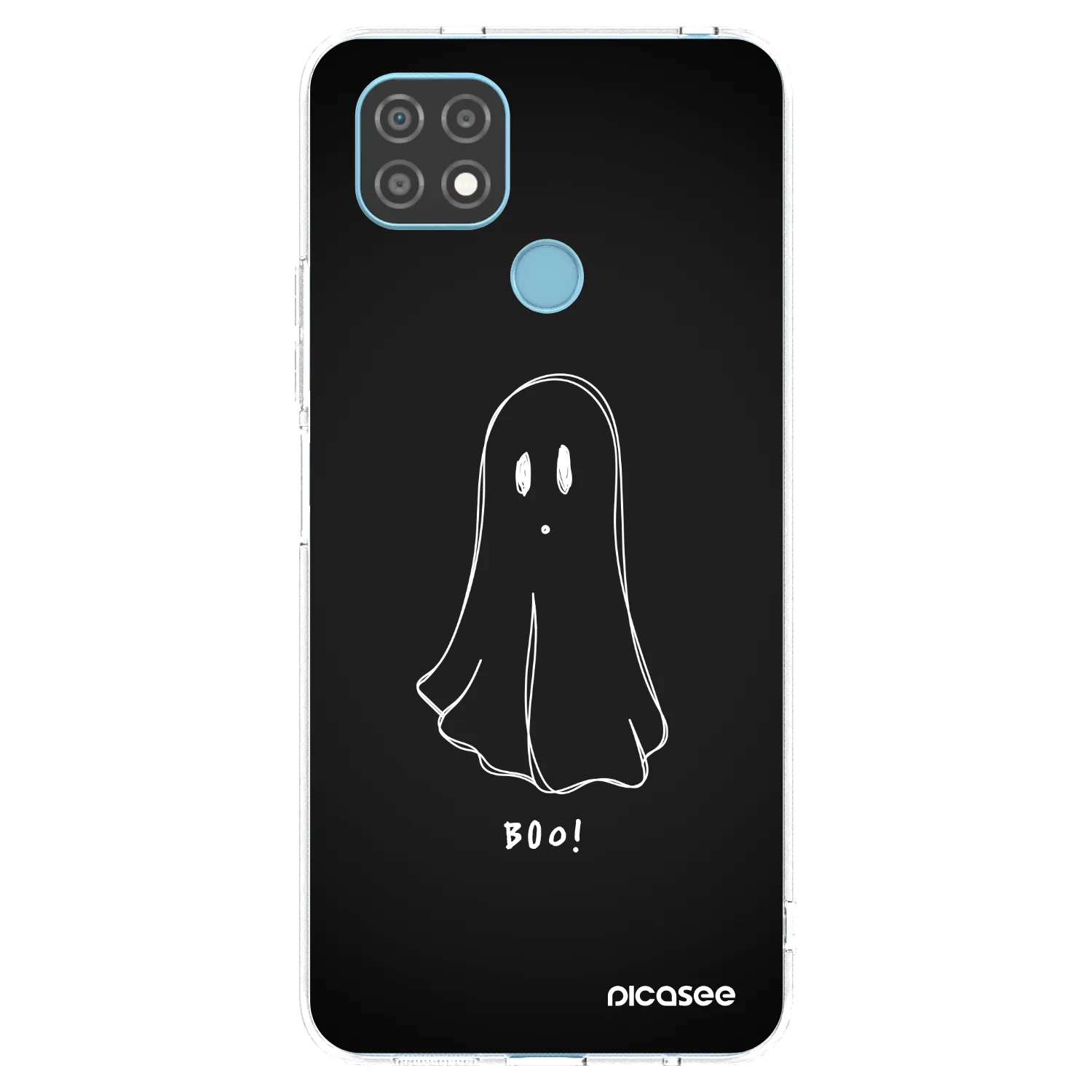 Picasee Realme C21 Hülle - Transparentes Silikon - Ghost 2