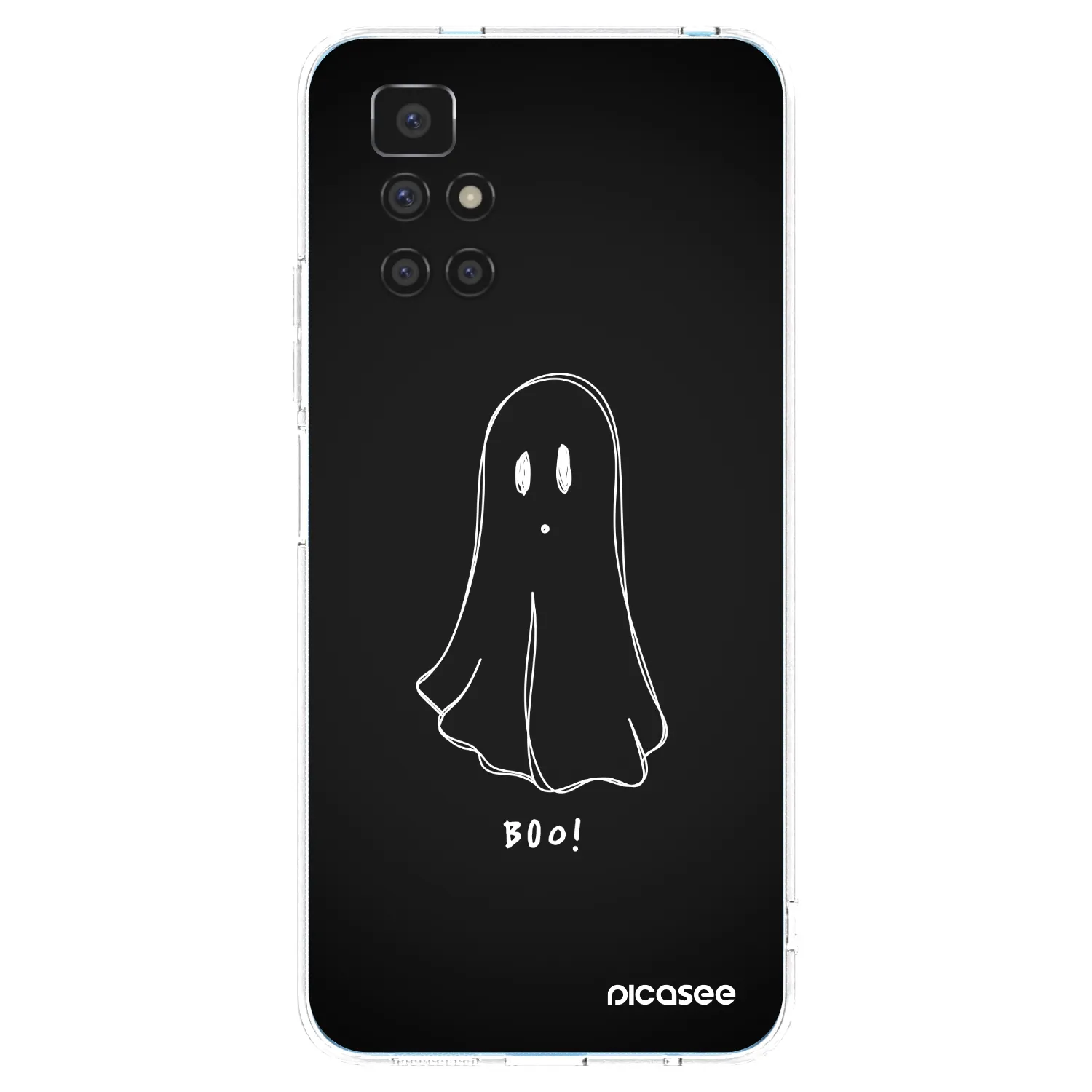 Picasee Xiaomi Redmi 10 Hülle - Transparentes Silikon - Ghost 2