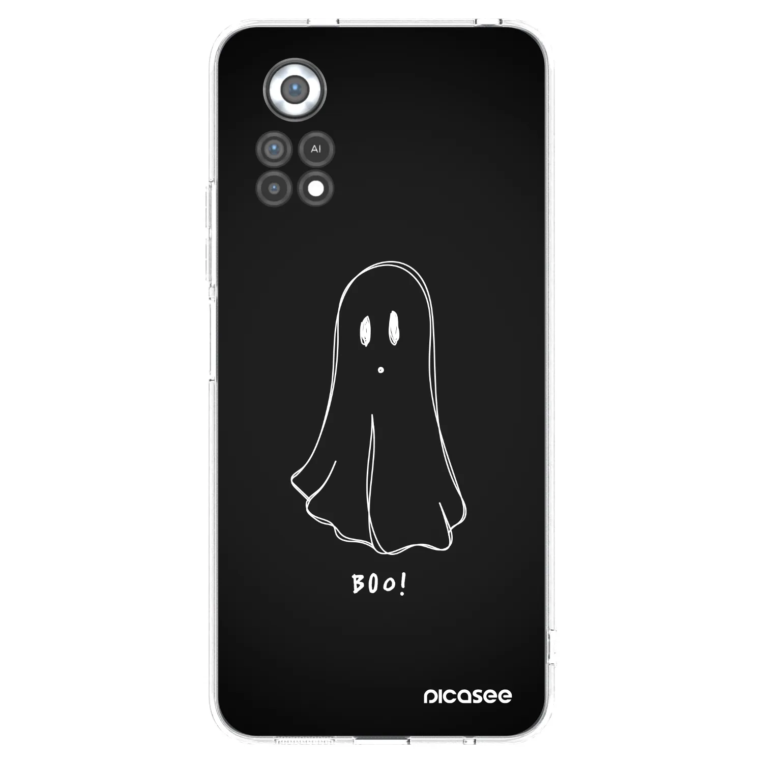 Picasee Xiaomi Poco X4 Pro 5G Hülle - Transparentes Silikon - Ghost 2