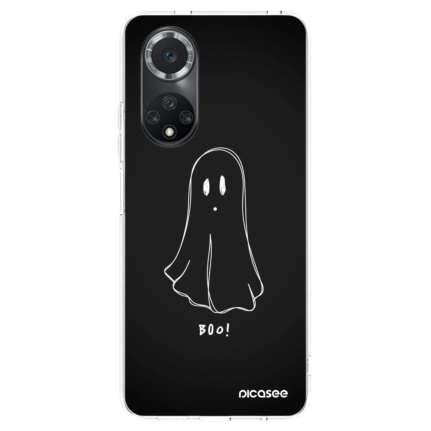 Picasee Huawei Nova 9 SE Hülle - Transparentes Silikon - Ghost 2