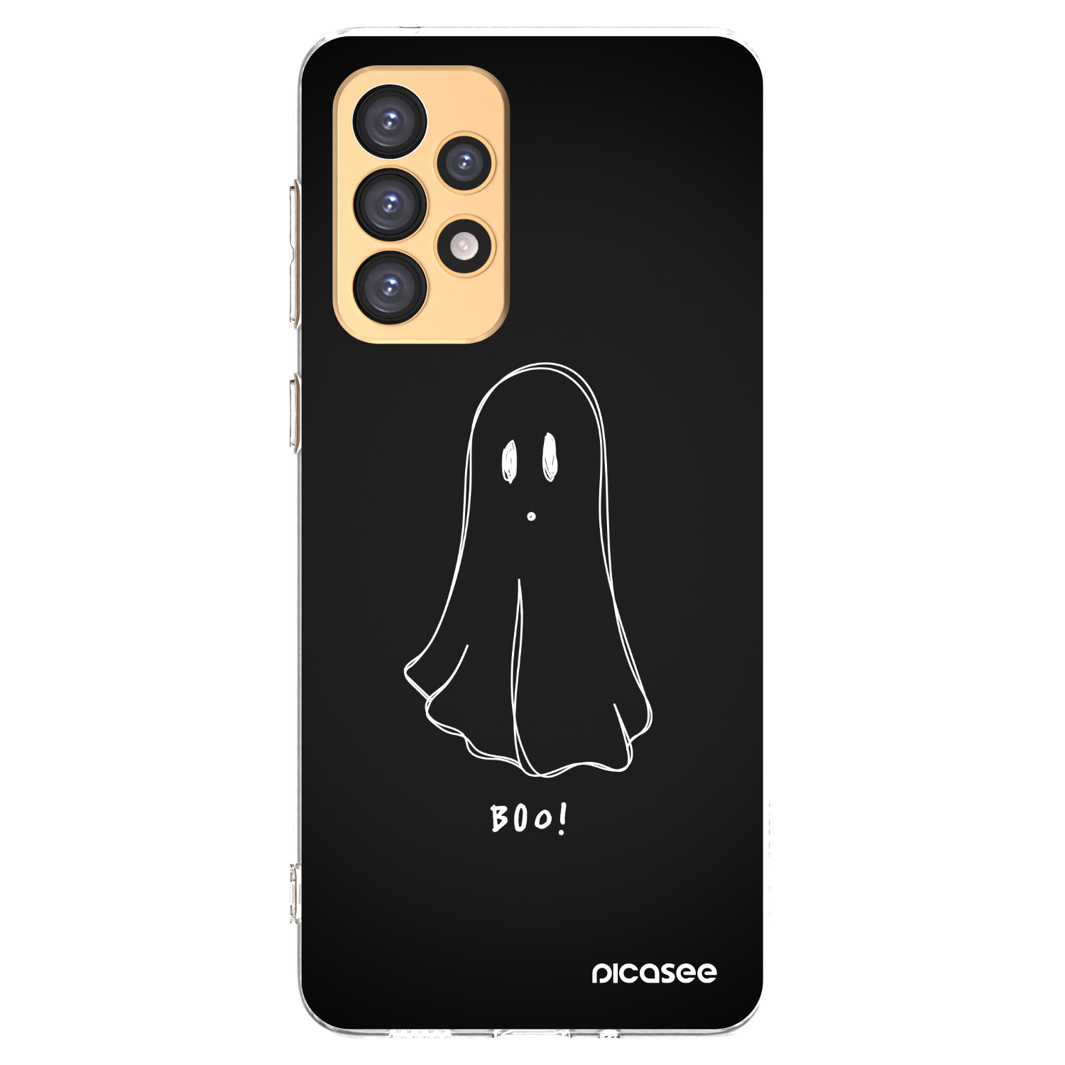 Picasee Samsung Galaxy A33 5G A336 Hülle - Transparentes Silikon - Ghost 2