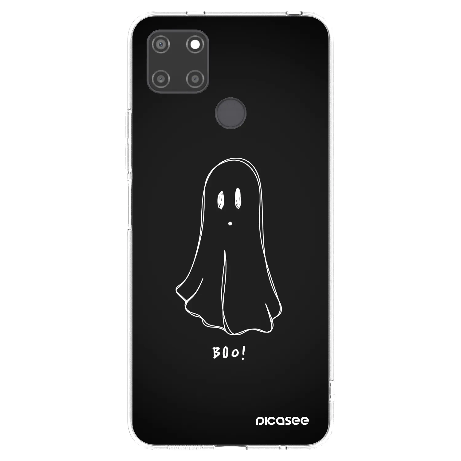 Picasee Realme C21Y Hülle - Transparentes Silikon - Ghost 2