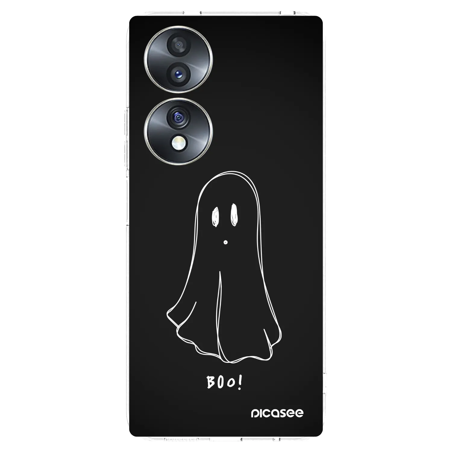 Picasee Honor 70 Hülle - Transparentes Silikon - Ghost 2