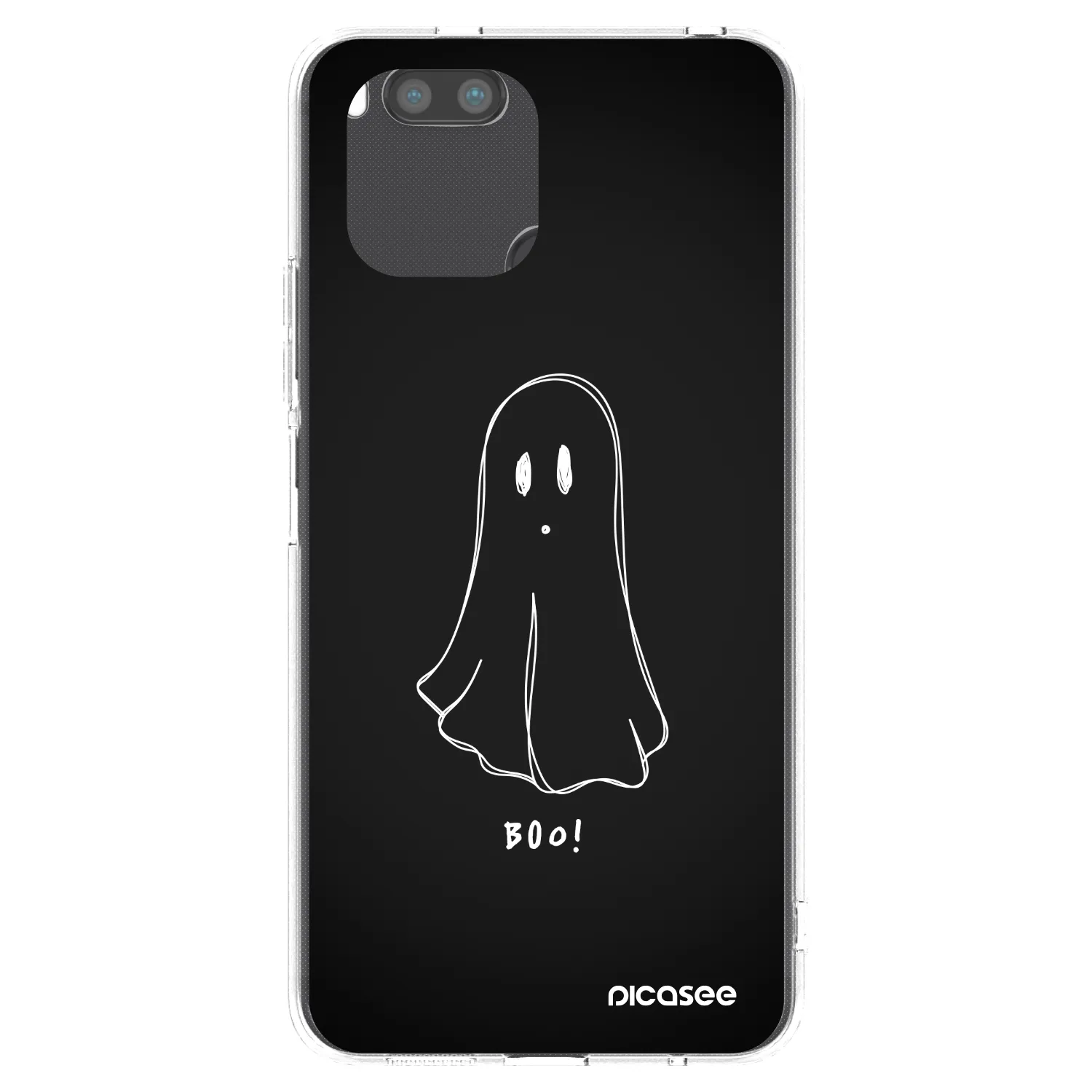 Picasee Xiaomi Redmi A1 Hülle - Transparentes Silikon - Ghost 2