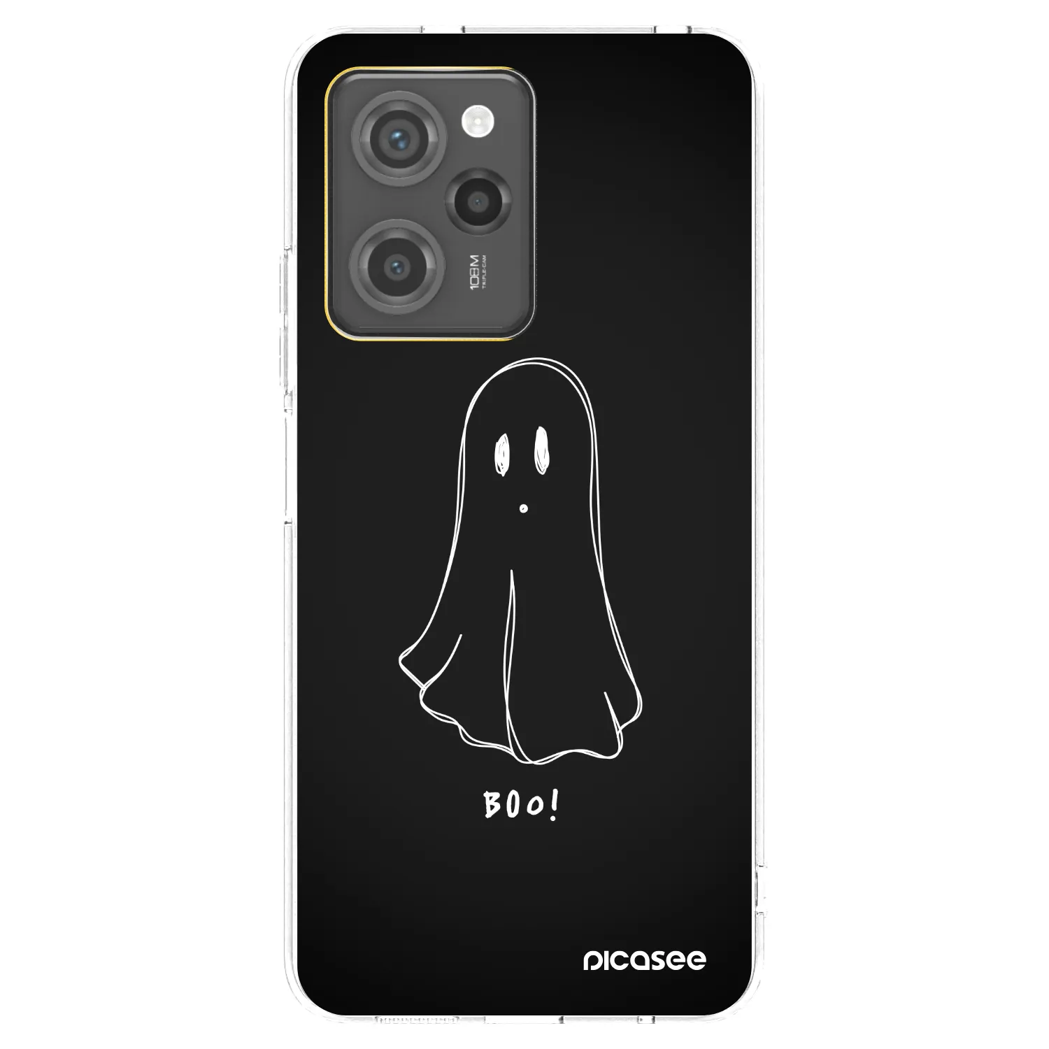 Picasee Xiaomi Poco X5 Pro Hülle - Transparentes Silikon - Ghost 2