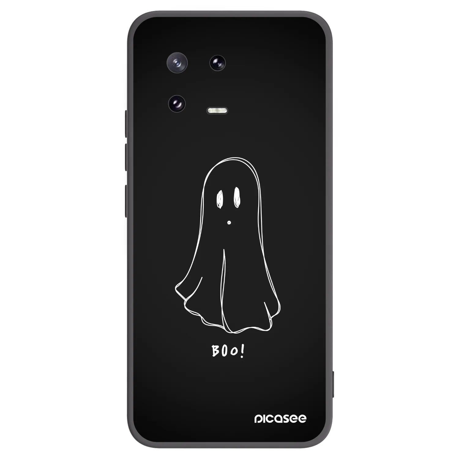 Picasee Xiaomi 13 Pro Hülle - Schwarzes Silikon - Ghost 2