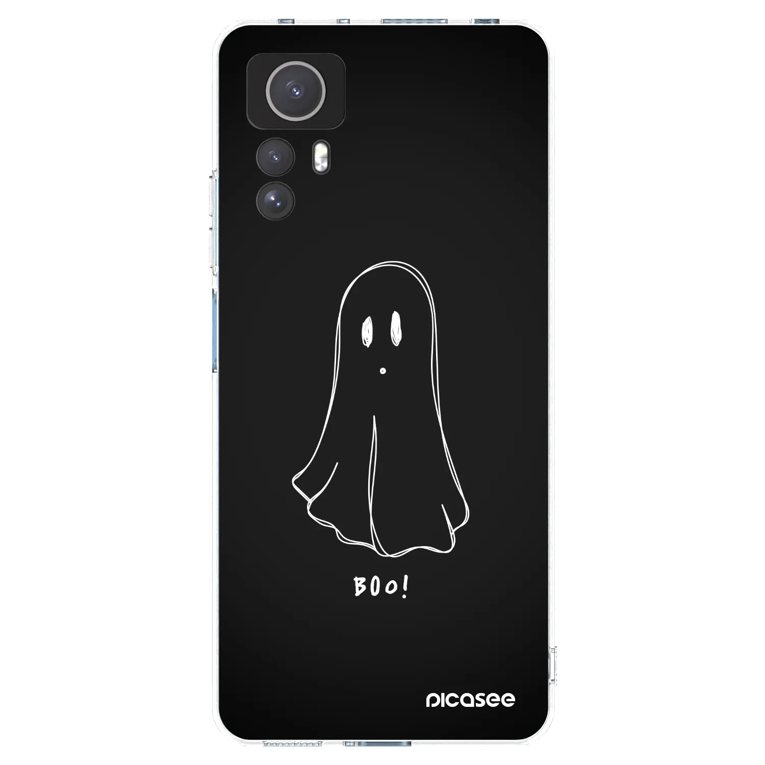 Picasee Xiaomi Redmi Note 12S Hülle - Transparentes Silikon - Ghost 2