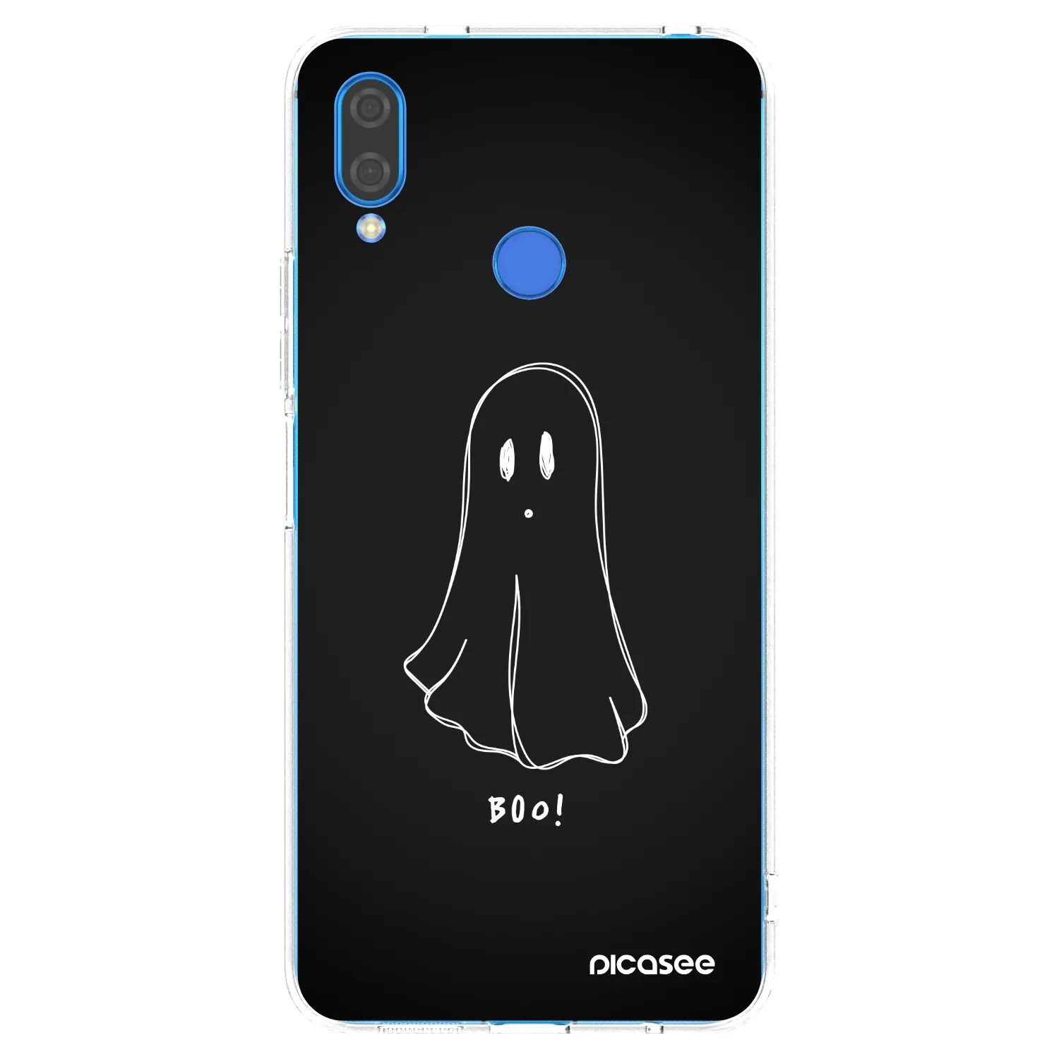 Picasee Huawei Nova 3 Hülle - Transparentes Silikon - Ghost 2