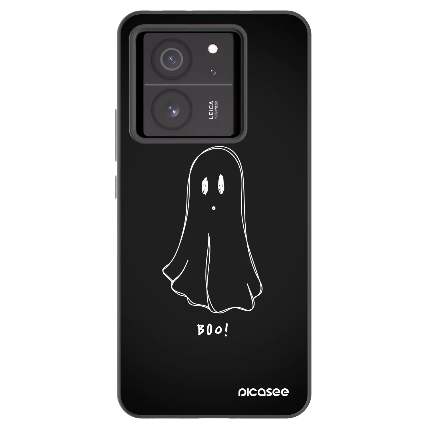 Picasee Xiaomi 13T Pro Hülle - Schwarzes Silikon - Ghost 2
