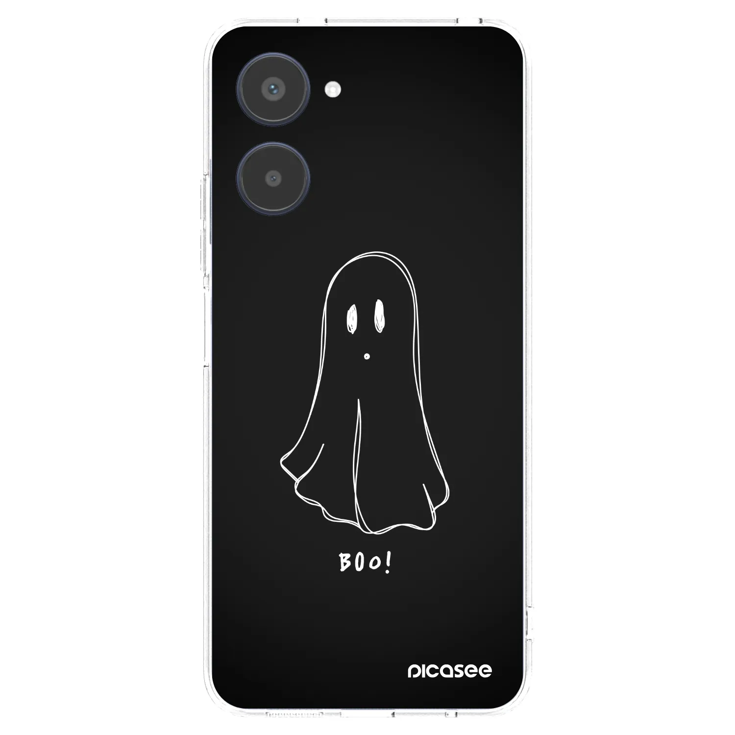 Picasee Realme 10 4G Hülle - Transparentes Silikon - Ghost 2