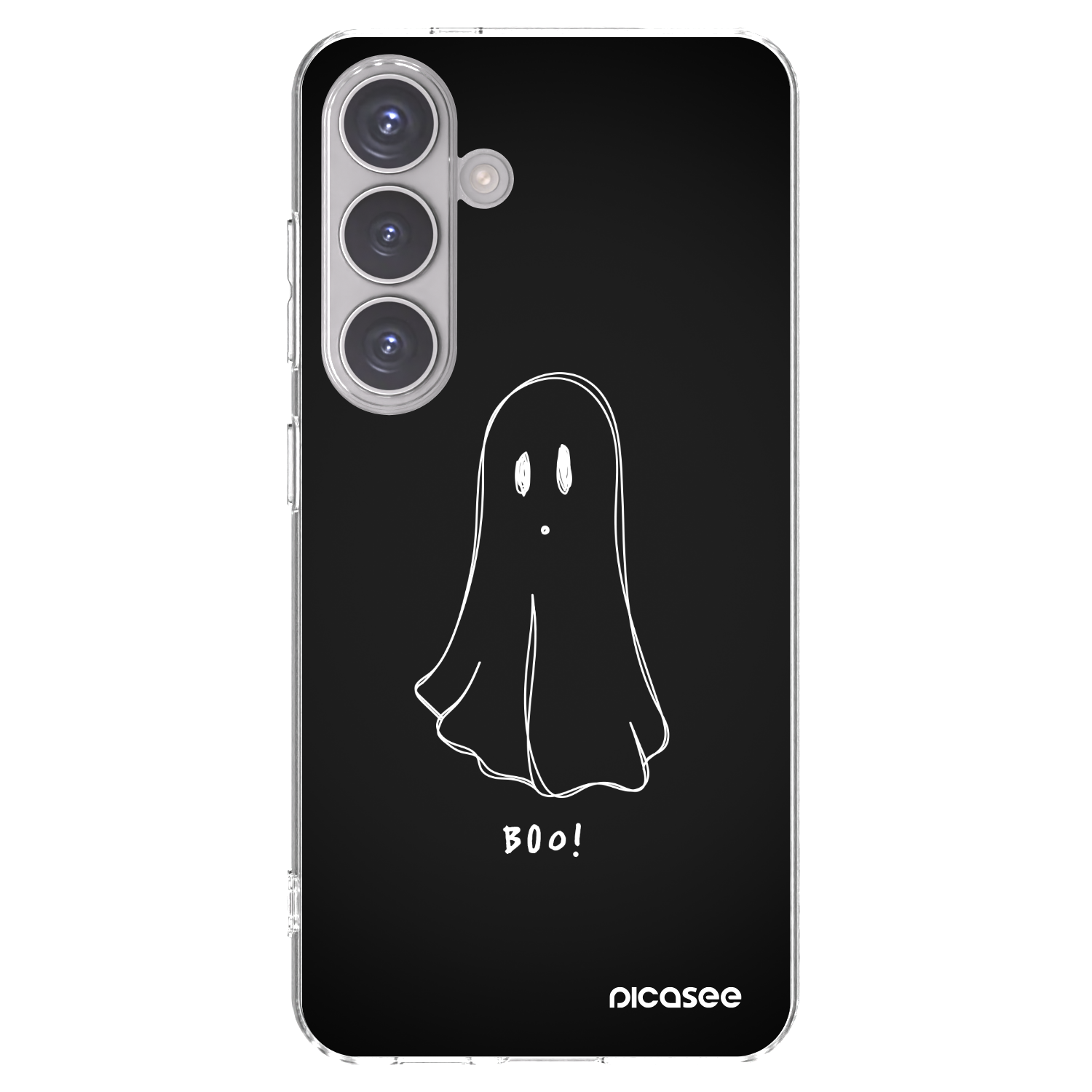 Picasee Samsung Galaxy S24 S921B 5G Hülle - Transparentes Silikon - Ghost 2