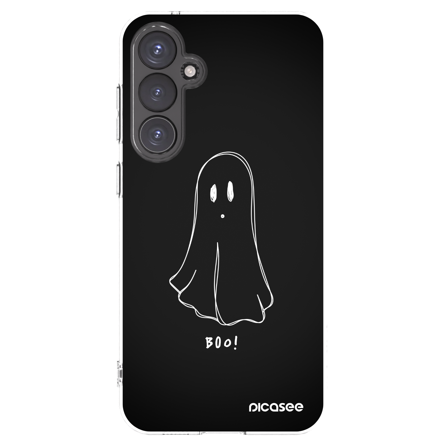 Picasee Samsung Galaxy S23 FE S711B Hülle - Transparentes Silikon - Ghost 2