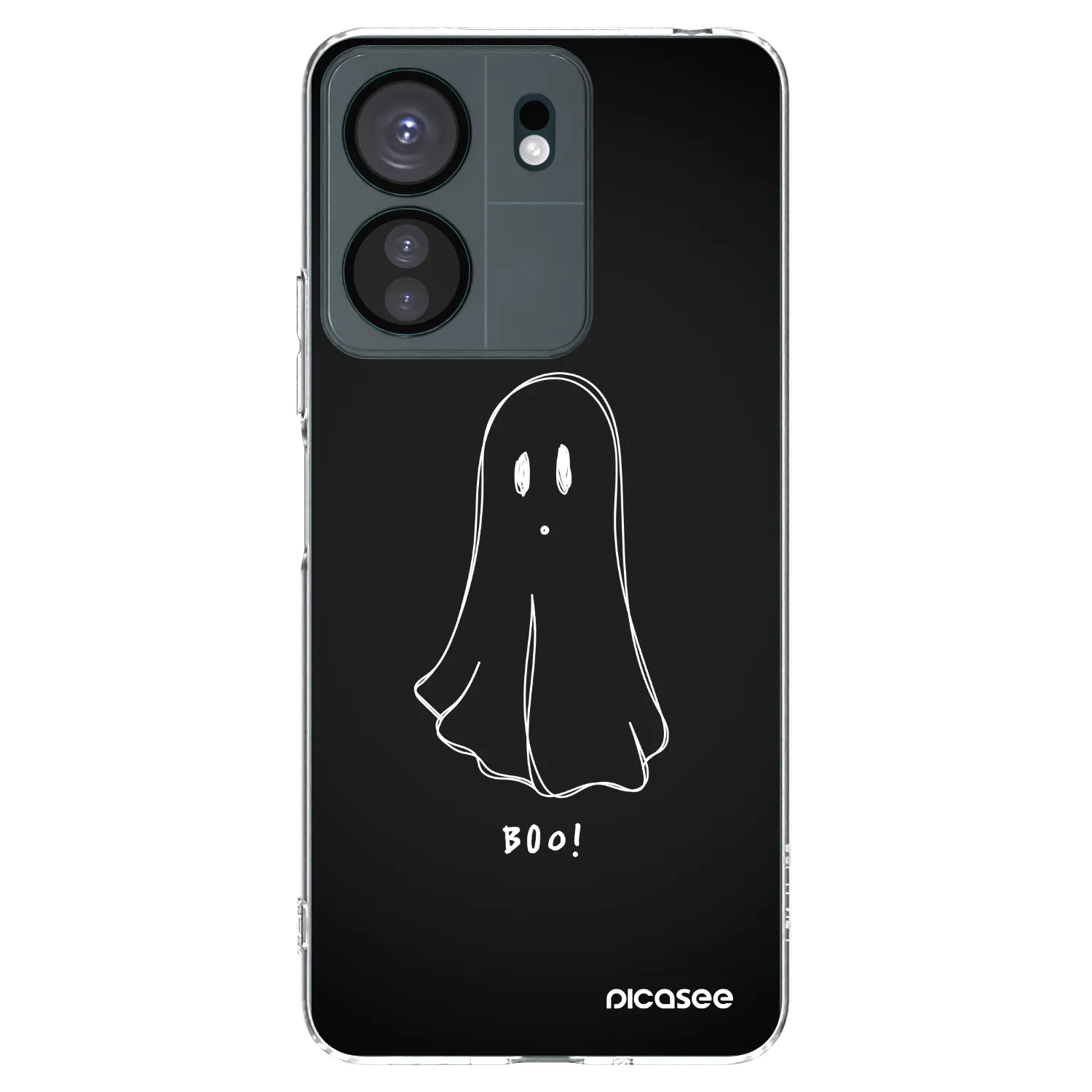 Picasee Xiaomi Redmi 13C 4G Hülle - Transparentes Silikon - Ghost 2