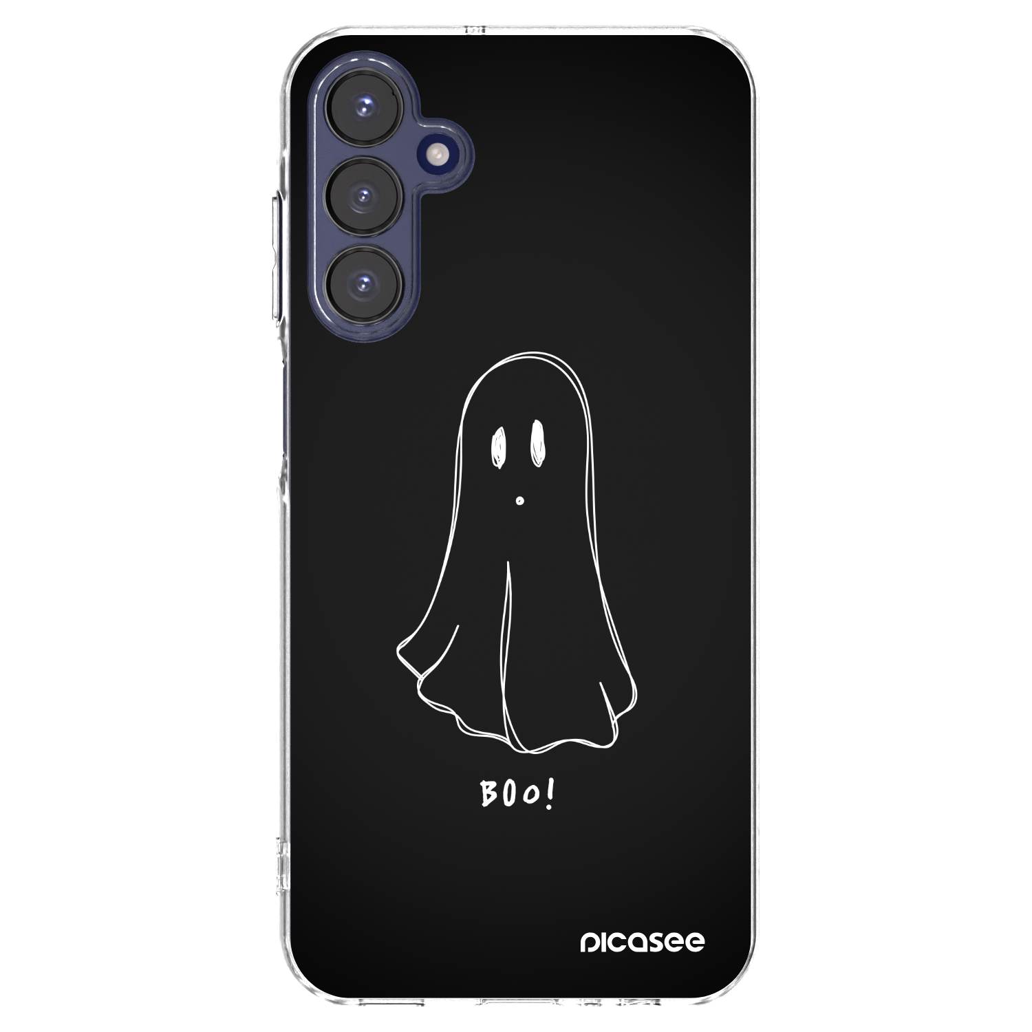 Picasee Samsung Galaxy A15 A155F 4G Hülle - Transparentes Silikon - Ghost 2