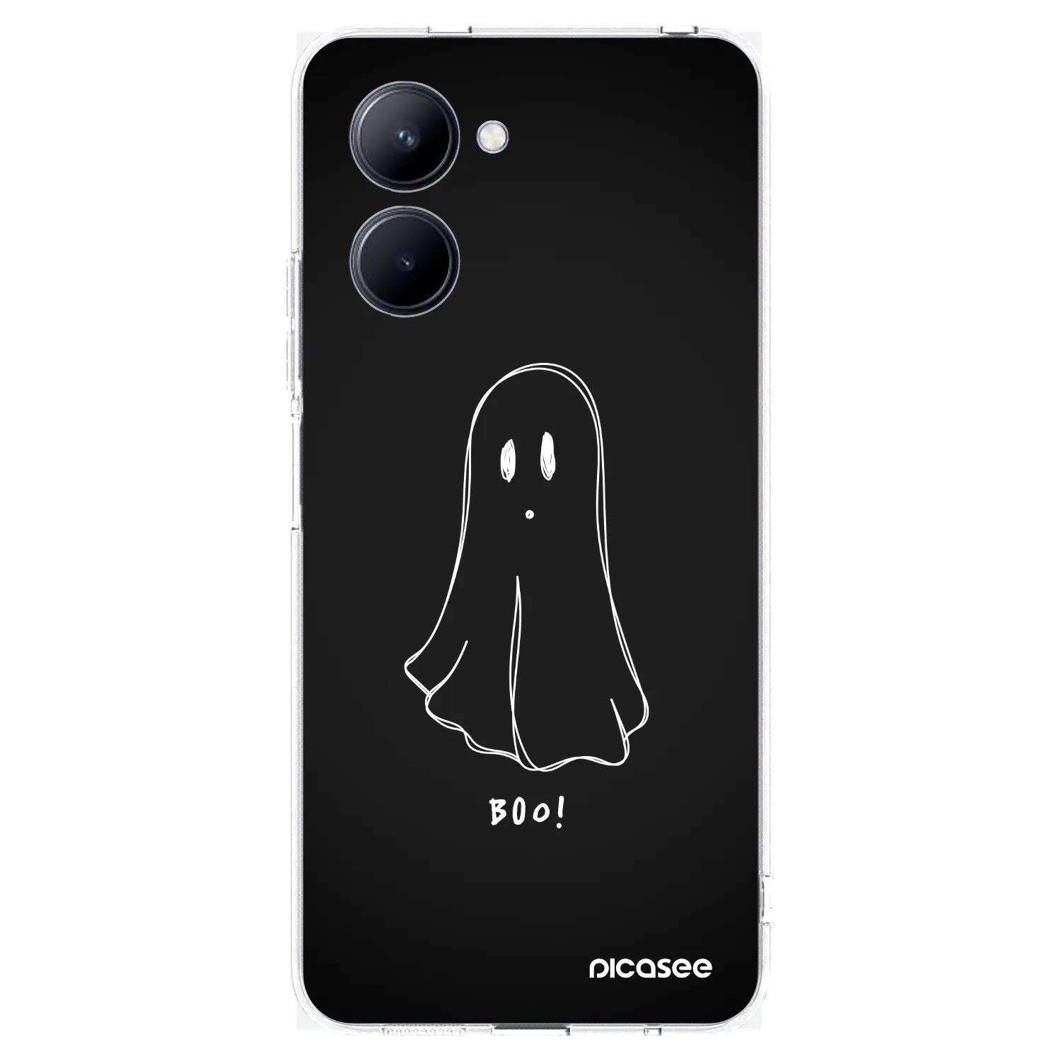Picasee Realme C33 (2023) Hülle - Transparentes Silikon - Ghost 2