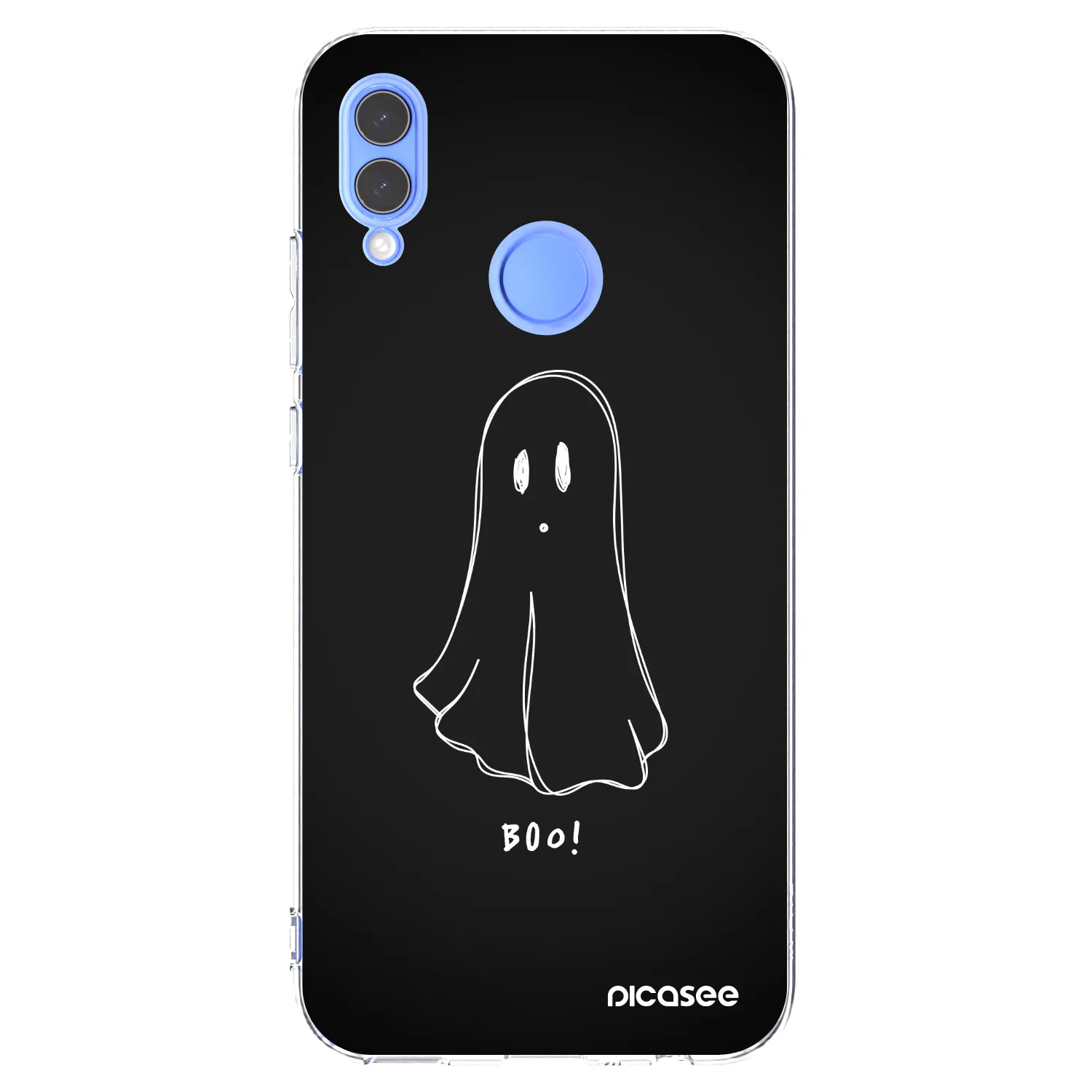 Picasee Honor 10 Lite Hülle - Transparentes Silikon - Ghost 2