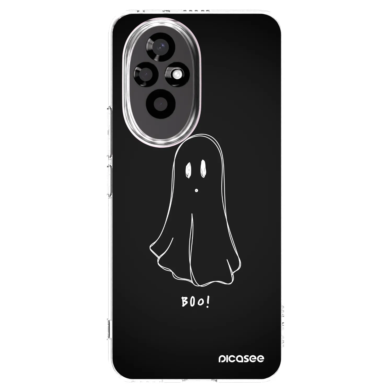 Picasee Honor 200 5G Hülle - Transparentes Silikon - Ghost 2