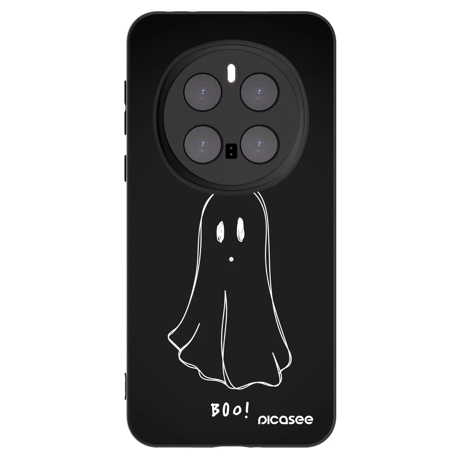 Picasee Honor Magic7 Pro 5G Hülle - Schwarzes Silikon - Ghost 2
