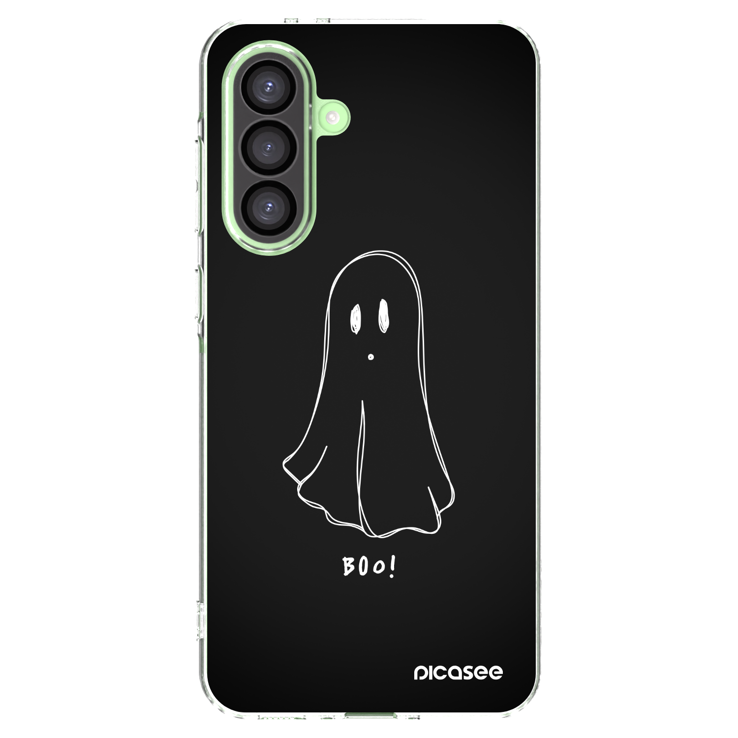 Picasee Samsung Galaxy A26 5G A266B Hülle - Transparentes Silikon - Ghost 2